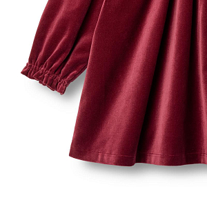 Платье с длинным рукавом Wheat "Elvira Ruby Red", рубиново-красное